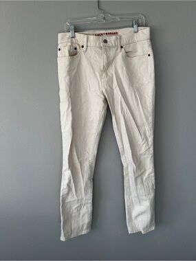 Lucky Brand Jeans 31x32 in bone color